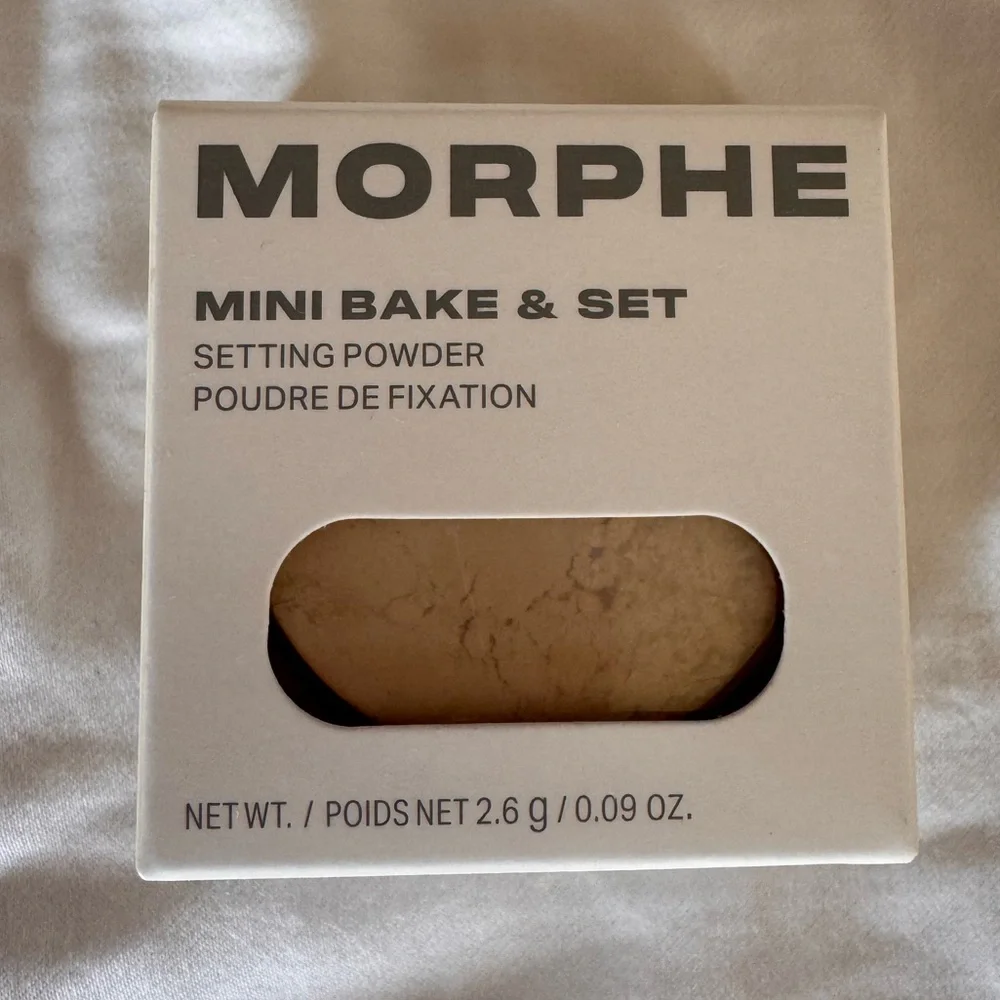 NWT Morphe MINI BAKE & SET SETTING POWDER